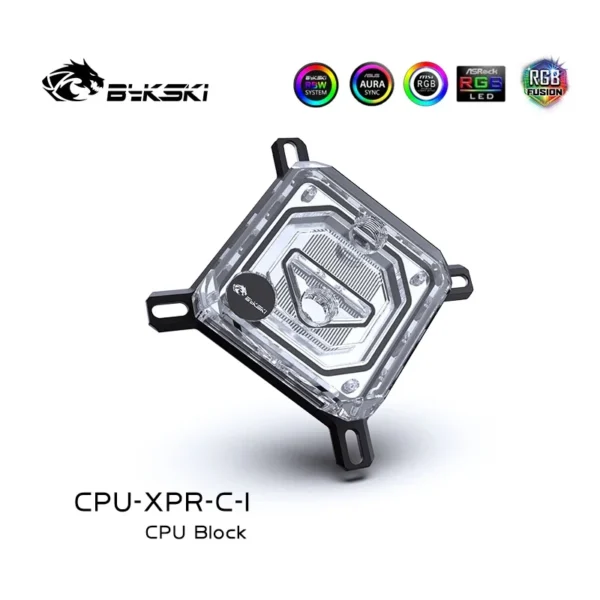 Bykski CPU Block Use for INTEL LGA115X 1200 1700 2011 /AMD Ryzen 3/5/7 X470 X570 Water Cooler Radiator CPU-XPR-C-M/CPU-XPR-C-I - Image 2