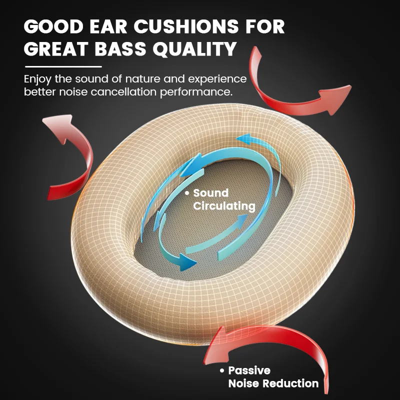 Edifier W820NB Plus Wireless Noise Cancelling Headphones 43dB ANC Hi-Res LDAC Codec 49hrs Playtime Over-Ear Bluetooth Headset 5 Edifier W820NB Plus Wireless Noise Cancelling Headphones 43dB ANC Hi-Res LDAC Codec 49hrs Playtime Over-Ear Bluetooth Headset - Image 5