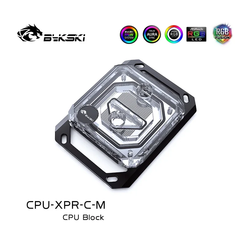 Bykski CPU Block Use for INTEL LGA115X 1200 1700 2011 /AMD Ryzen 3/5/7 X470 X570 Water Cooler Radiator CPU-XPR-C-M/CPU-XPR-C-I 4 Bykski CPU Block Use for INTEL LGA115X 1200 1700 2011 /AMD Ryzen 3/5/7 X470 X570 Water Cooler Radiator CPU-XPR-C-M/CPU-XPR-C-I - Image 4