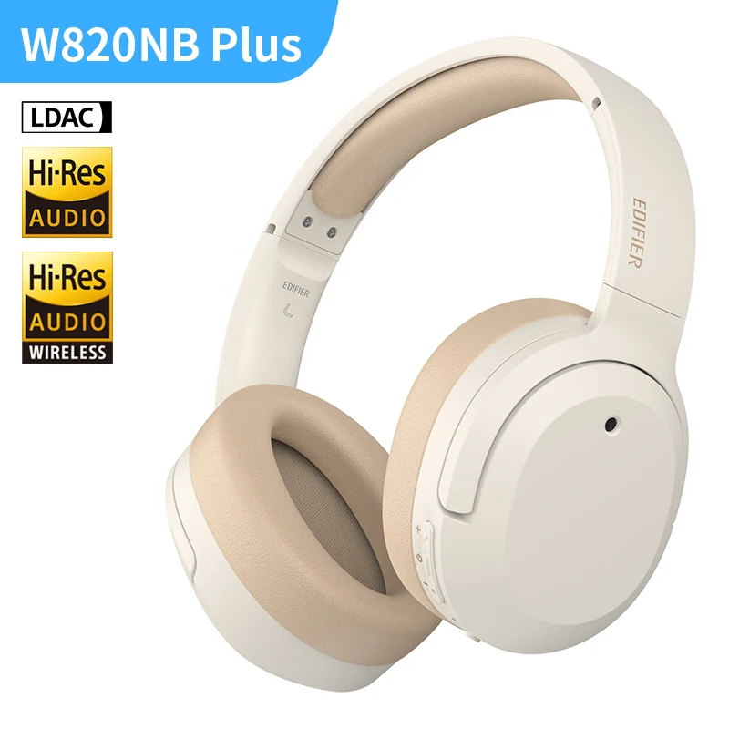 Edifier W820NB Plus Wireless Noise Cancelling Headphones 43dB ANC Hi-Res LDAC Codec 49hrs Playtime Over-Ear Bluetooth Headset 11 Edifier W820NB Plus Wireless Noise Cancelling Headphones 43dB ANC Hi-Res LDAC Codec 49hrs Playtime Over-Ear Bluetooth Headset - Image 11