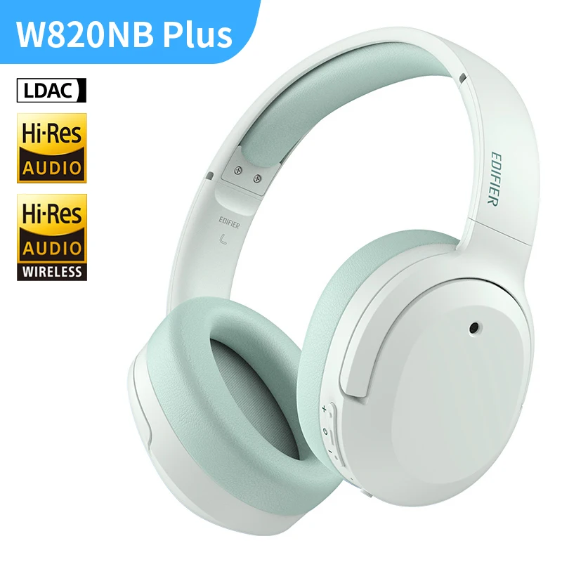 Edifier W820NB Plus Wireless Noise Cancelling Headphones 43dB ANC Hi-Res LDAC Codec 49hrs Playtime Over-Ear Bluetooth Headset 8 Edifier W820NB Plus Wireless Noise Cancelling Headphones 43dB ANC Hi-Res LDAC Codec 49hrs Playtime Over-Ear Bluetooth Headset - Image 8