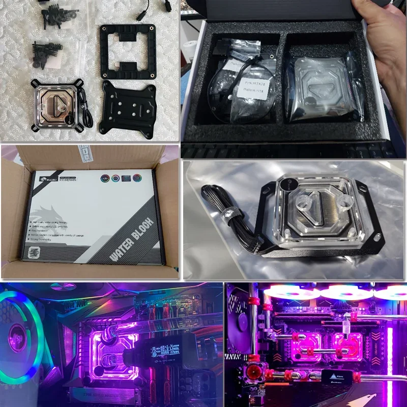 Bykski CPU Block Use for INTEL LGA115X 1200 1700 2011 /AMD Ryzen 3/5/7 X470 X570 Water Cooler Radiator CPU-XPR-C-M/CPU-XPR-C-I 6 Bykski CPU Block Use for INTEL LGA115X 1200 1700 2011 /AMD Ryzen 3/5/7 X470 X570 Water Cooler Radiator CPU-XPR-C-M/CPU-XPR-C-I - Image 6