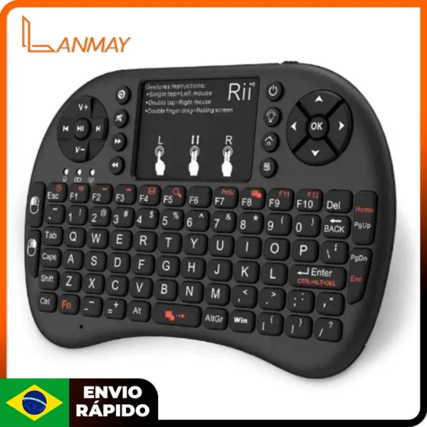 Mini Wireless Keyboard USB Wireless Mini Keyboard With TouchPad-Fast Delivery National Sale