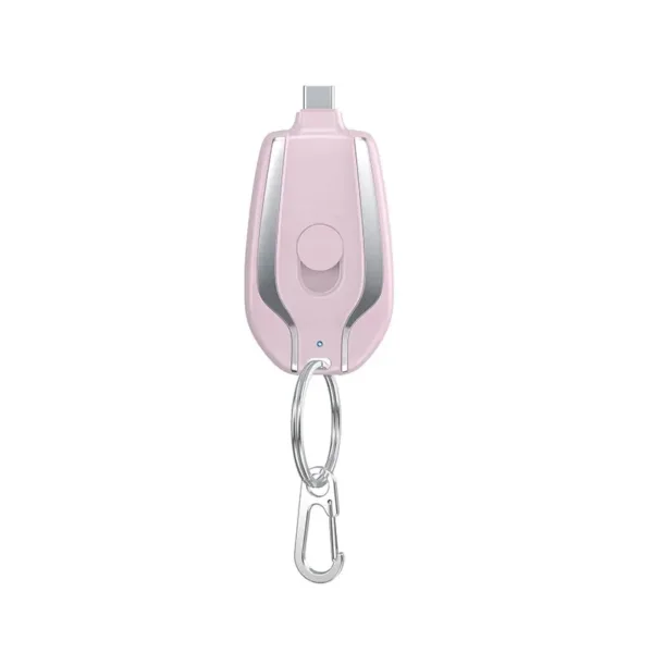 Mini Power Bank Mobile Keychain, Android and iPhone Emergency Portable External Battery, Small Power Bank, 1500mAh - Image 8