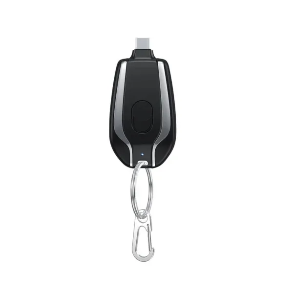 Mini Power Bank Mobile Keychain, Android and iPhone Emergency Portable External Battery, Small Power Bank, 1500mAh - Image 7