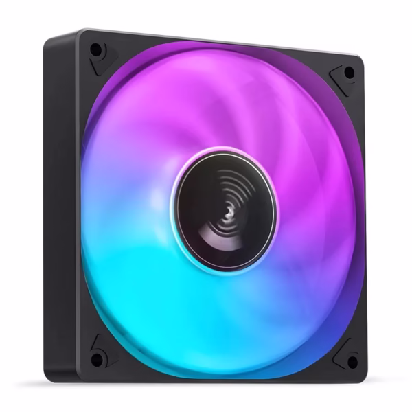 JONSBO SL-120 White/Black 120mm Case Fan 5V 3PIN ARGB Silent CPU Cooler Fan 4PIN PWM Serializable Reverse Fan - Image 8