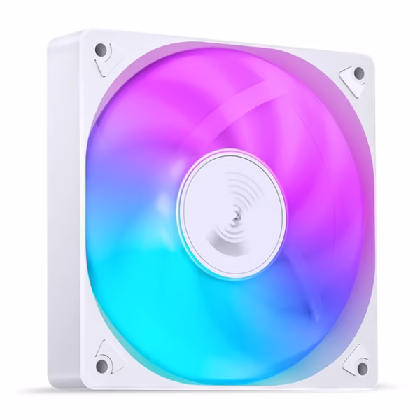 JONSBO SL-120 White/Black 120mm Case Fan 5V 3PIN ARGB Silent CPU Cooler Fan 4PIN PWM Serializable Reverse Fan - Image 7