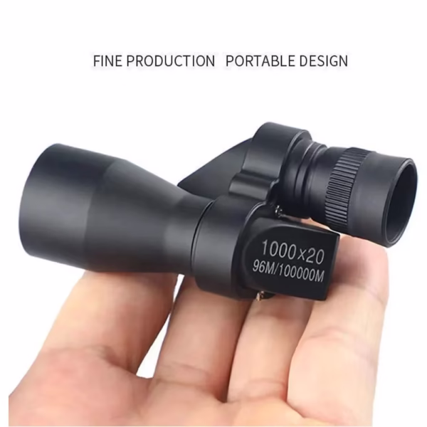 Portable HD Mini Pocket Portable Metal Telescope Single-barrel High-powered Telescope Outdoor Hunting Camping Mountaineering - Image 3