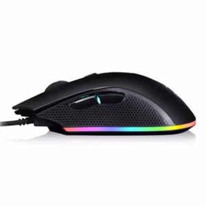Lightweight Gaming Mouse - Official, Alumbricos Ergonomic Lift & RGB Options Adjustable with 7Buttons White Color Mktech Design
