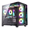 LOVINGCOOL Factory High OEM ATX Desktop Gamer Computer Case Mid Tower Chassis Transparent Gaming ATX ITX PC Cases for Desktop - Image 7