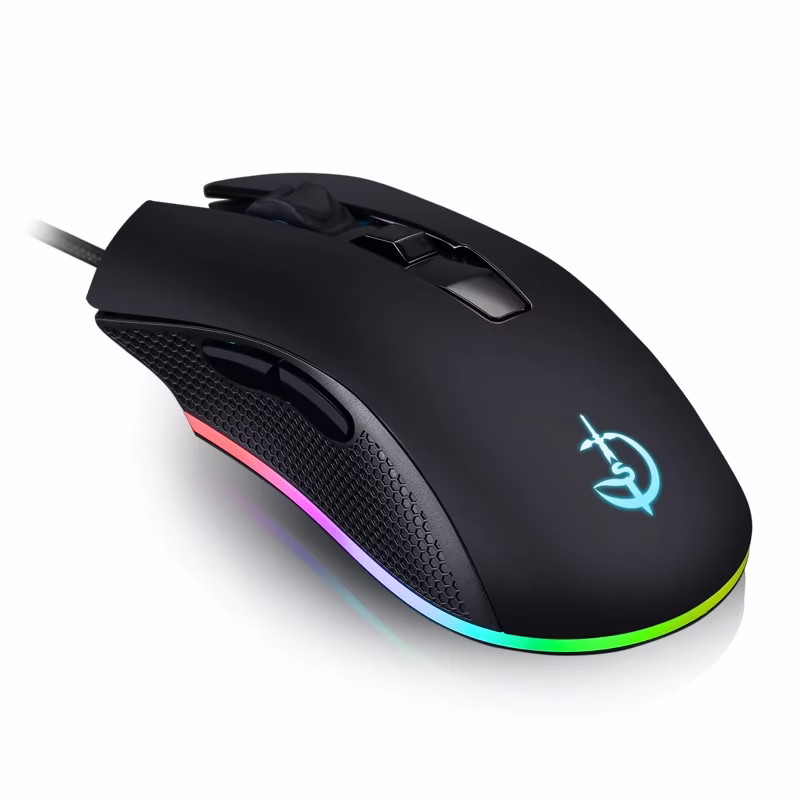 Lightweight Gaming Mouse - Official, Alumbricos Ergonomic Lift & RGB Options Adjustable with 7Buttons White Color Mktech Design 5 Lightweight Gaming Mouse - Official, Alumbricos Ergonomic Lift & RGB Options Adjustable with 7Buttons White Color Mktech Design - Image 5