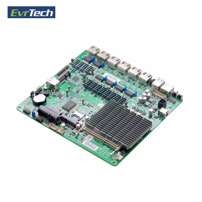 ITX Intel J1900 DDR3 Fanless VGA Display 6 RJ45 LAN Port Ethernet Pfsense Server Firewall Scheda Madre Industrial Motherboard 4 ITX Intel J1900 DDR3 Fanless VGA Display 6 RJ45 LAN Port Ethernet Pfsense Server Firewall Scheda Madre Industrial Motherboard - Image 4