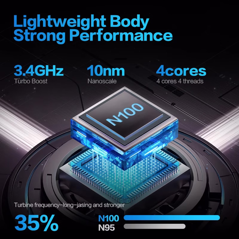 Custom AZERTY Keyboard Dual Screen Laptop Touchscreen 15.6 +7 Inch Computer Student 13th Generation Office Business - Image 4