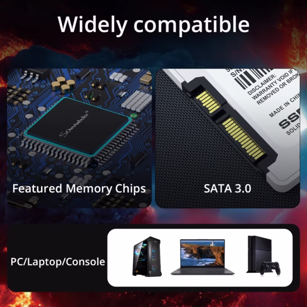 SomnAmbulist SSD 2.5 64GB 128GB 256GB 512GB for Laptop Desktop Solid State Drive Sata3 120GB 240GB 480GB - Image 6