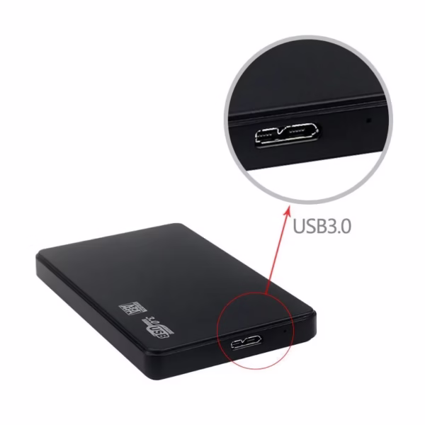 USB 3.0 HDD Enclosure 2.5" SATA HDD SSD External Hard Drive Case 5Gbps High Speed External Hard Drive Disk Box for PC Laptop PS5 - Image 6