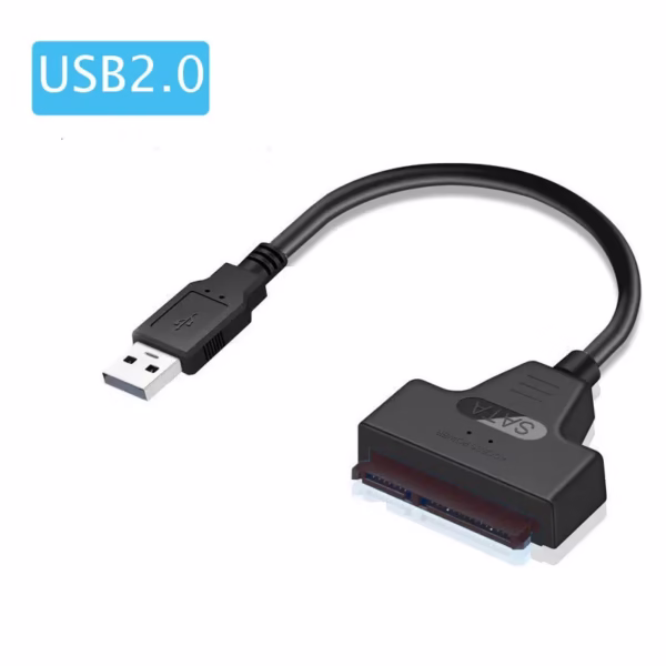 SATA to USB 3.0 / 2.0 Cable Up to 6 Gbps for 2.5 Inch External HDD SSD Hard Drive SATA 3 22 Pin Adapter USB 3.0 to Sata III Cord - Image 9