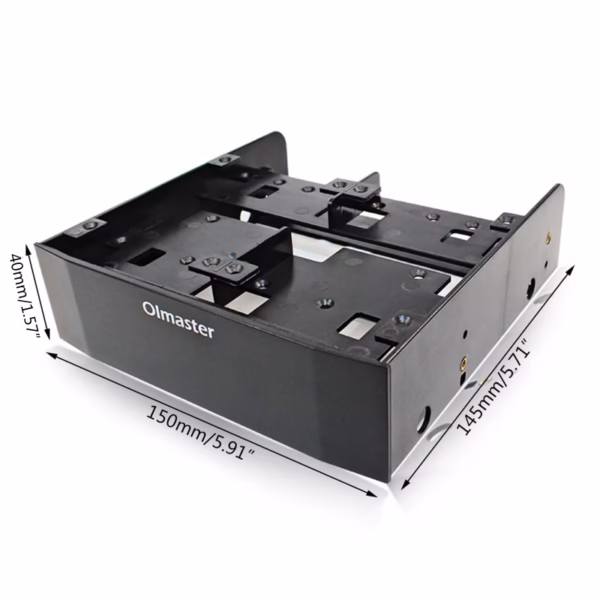 OImaster MR-8802 HDD Cage Rack 5.25 Inch Device for 6 x2.5'' SSD Multi-function Combination Hard Disk Conversion Bracket - Image 5