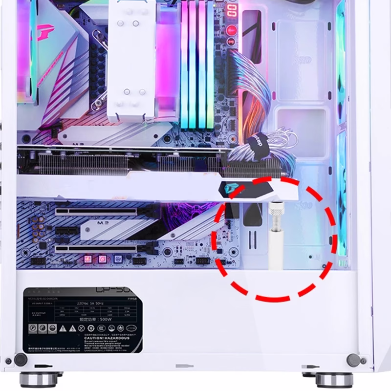 Graphics Card GPU Holder Support Adjustable Telescopic Screw Aluminum Alloy Video Card Bracket Desktop PC Support 5 Graphics Card GPU Holder Support Adjustable Telescopic Screw Aluminum Alloy Video Card Bracket Desktop PC Support - Image 5