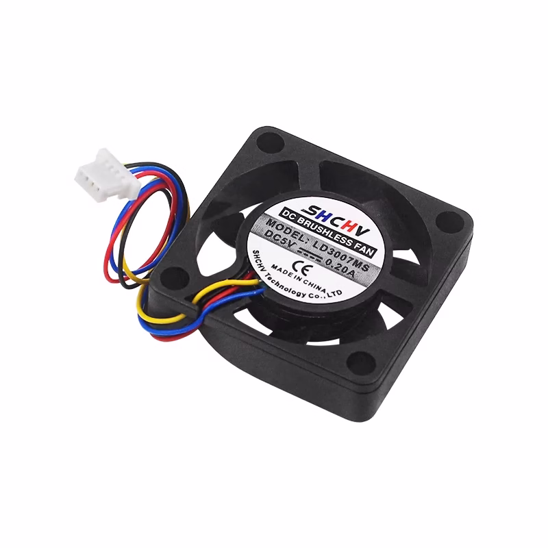 5V 3007 Fan PWM Speed Adjustable CPU Cooling Radiator JST Interface Optional LED with M2.5 Screws Nutsfor Raspberry Pi 5 4G 8G 3 5V 3007 Fan PWM Speed Adjustable CPU Cooling Radiator JST Interface Optional LED with M2.5 Screws Nutsfor Raspberry Pi 5 4G 8G - Image 3