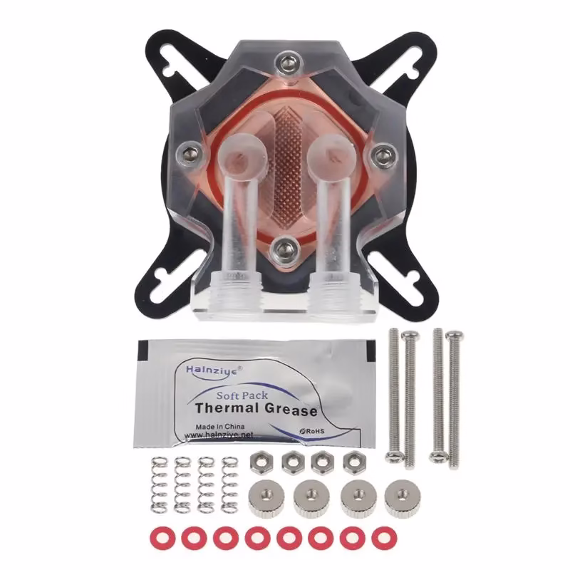 Universal Transparent Graphics Card Water Block Base GPU PC Water Cooler 2 Universal Transparent Graphics Card Water Block Base GPU PC Water Cooler - Image 2