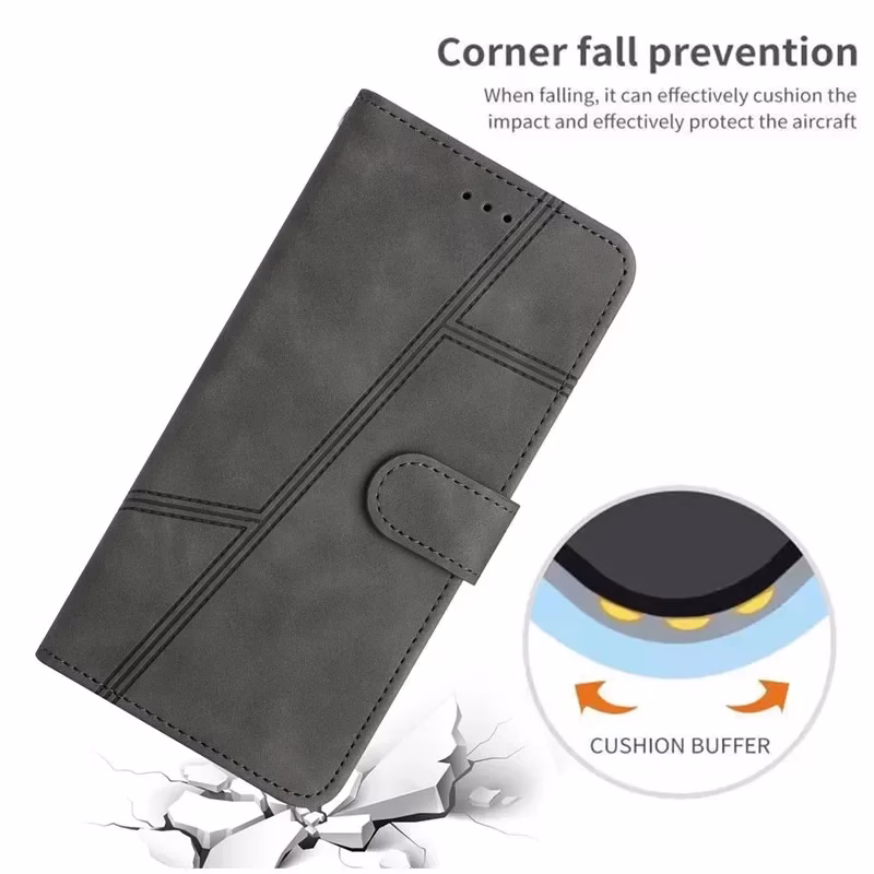 For Redmi 13C Wallet 13CCase for Xiaomi Redmi 13C 12 12C 10Prime 10A 9A 9C A1 A2 Capa Leather Magnetic Phone Protect Cover Case 4 For Redmi 13C  Wallet 13CCase for Xiaomi Redmi 13C 12 12C 10Prime 10A 9A 9C A1 A2 Capa Leather Magnetic Phone Protect Cover Case - Image 4