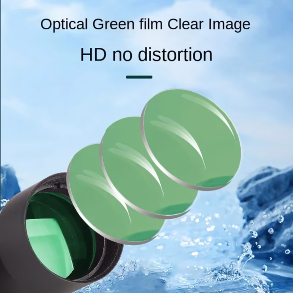 Portable high-definition monocular telescope with high magnification zoom, hunting, camping, mountaineering, outdoor fishing - Image 4