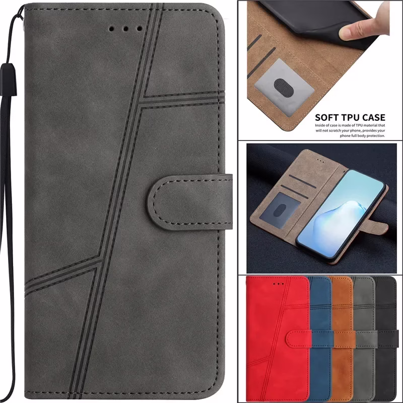 For Redmi 13C Wallet 13CCase for Xiaomi Redmi 13C 12 12C 10Prime 10A 9A 9C A1 A2 Capa Leather Magnetic Phone Protect Cover Case 1 For Redmi 13C  Wallet 13CCase for Xiaomi Redmi 13C 12 12C 10Prime 10A 9A 9C A1 A2 Capa Leather Magnetic Phone Protect Cover Case