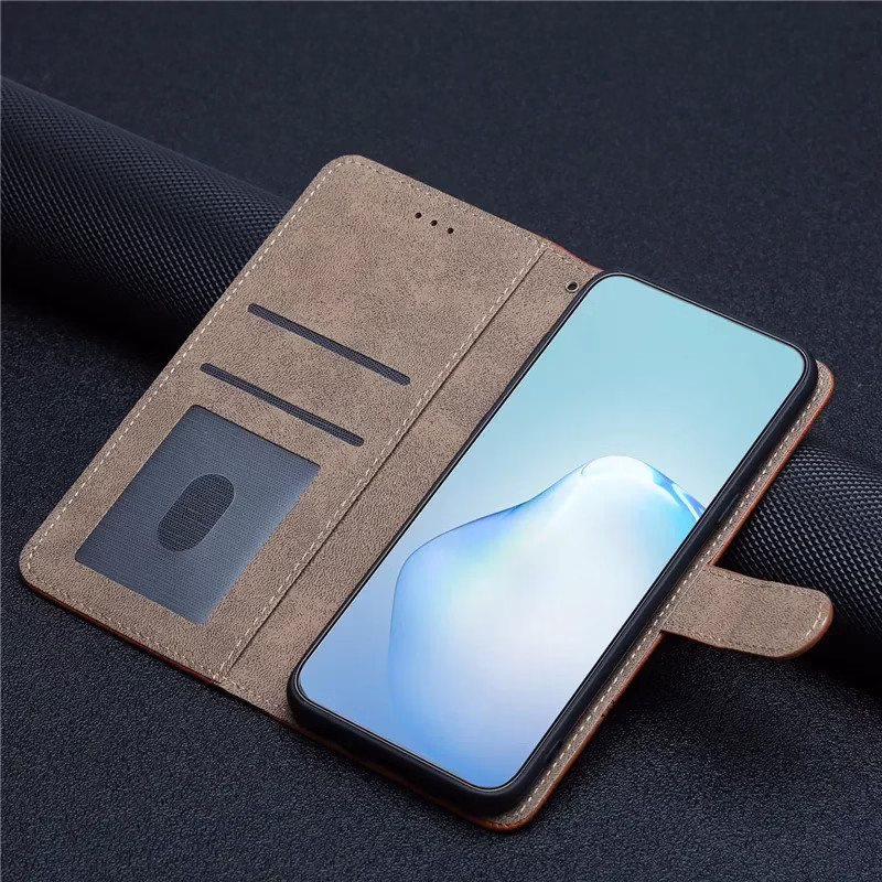 For Redmi 13C Wallet 13CCase for Xiaomi Redmi 13C 12 12C 10Prime 10A 9A 9C A1 A2 Capa Leather Magnetic Phone Protect Cover Case 5 For Redmi 13C  Wallet 13CCase for Xiaomi Redmi 13C 12 12C 10Prime 10A 9A 9C A1 A2 Capa Leather Magnetic Phone Protect Cover Case - Image 5