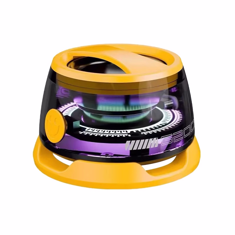 Outdoor Magnetic Bluetooth Speaker Wireless Portable Mini Travel Stereo Speaker with RGB Color Light and Phone Holder for Ios 12 Outdoor Magnetic Bluetooth Speaker Wireless Portable Mini Travel Stereo Speaker with RGB Color Light and Phone Holder for Ios - Image 12