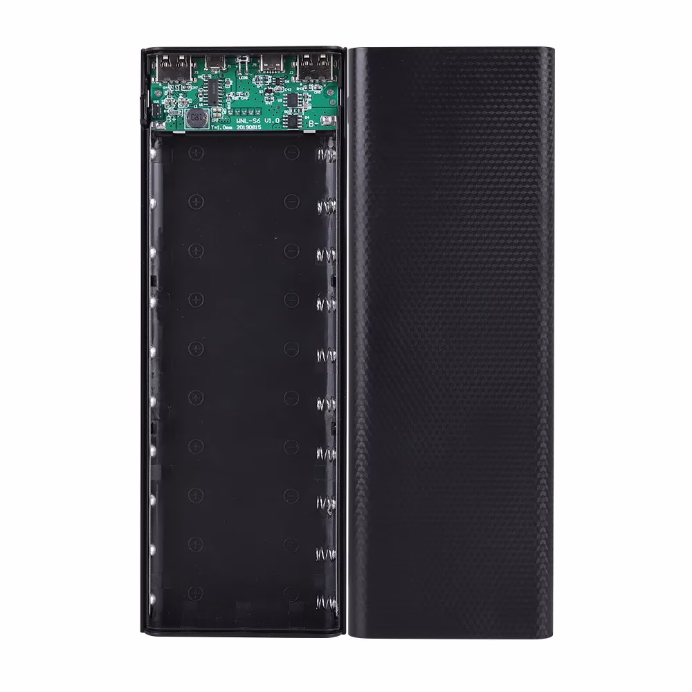 10*18650 Dual USB 5V 2A Powerbank Charger Case With Flashlight Digital Display 50000Mah 18650 Battery Charging Storage Box 9 10*18650 Dual USB 5V 2A Powerbank Charger Case With Flashlight Digital Display 50000Mah 18650 Battery Charging Storage Box - Image 9