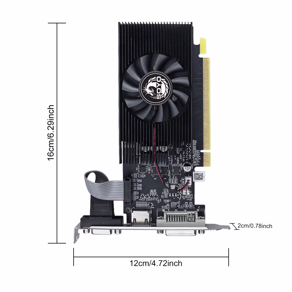 SOYO NVIDIA GPU GT 240 1G Graphics Card DDR3 128Bit 40nm Gaming Video Cards Desktop Computer components GT240 2 SOYO NVIDIA GPU GT 240 1G Graphics Card DDR3 128Bit 40nm Gaming Video Cards Desktop Computer components GT240 - Image 2