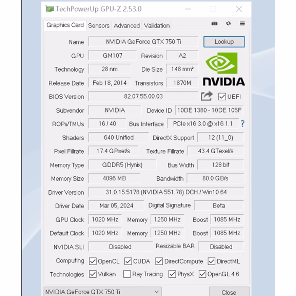 SOYO NVIDIA GPU GTX 750Ti 4G Graphics Card GDDR5 128Bit 28nm PCI-E 3.0 Gaming Video Cards Desktop Computer components GTX750Ti 6 SOYO NVIDIA GPU GTX 750Ti 4G Graphics Card GDDR5 128Bit 28nm PCI-E 3.0 Gaming Video Cards Desktop Computer components GTX750Ti - Image 6