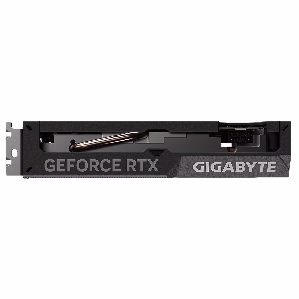 GIGABYTE RTX4060 WINDFORCE OC 8G - Overclocked NVIDIA GeForce Graphics Card, GDDR6, 17Gbps, PCI-E4.0, 128bit, Desktop GPU with DisplayPort & HDTV Outputs, Sleek Design with Dual Fan Cooling - Image 4