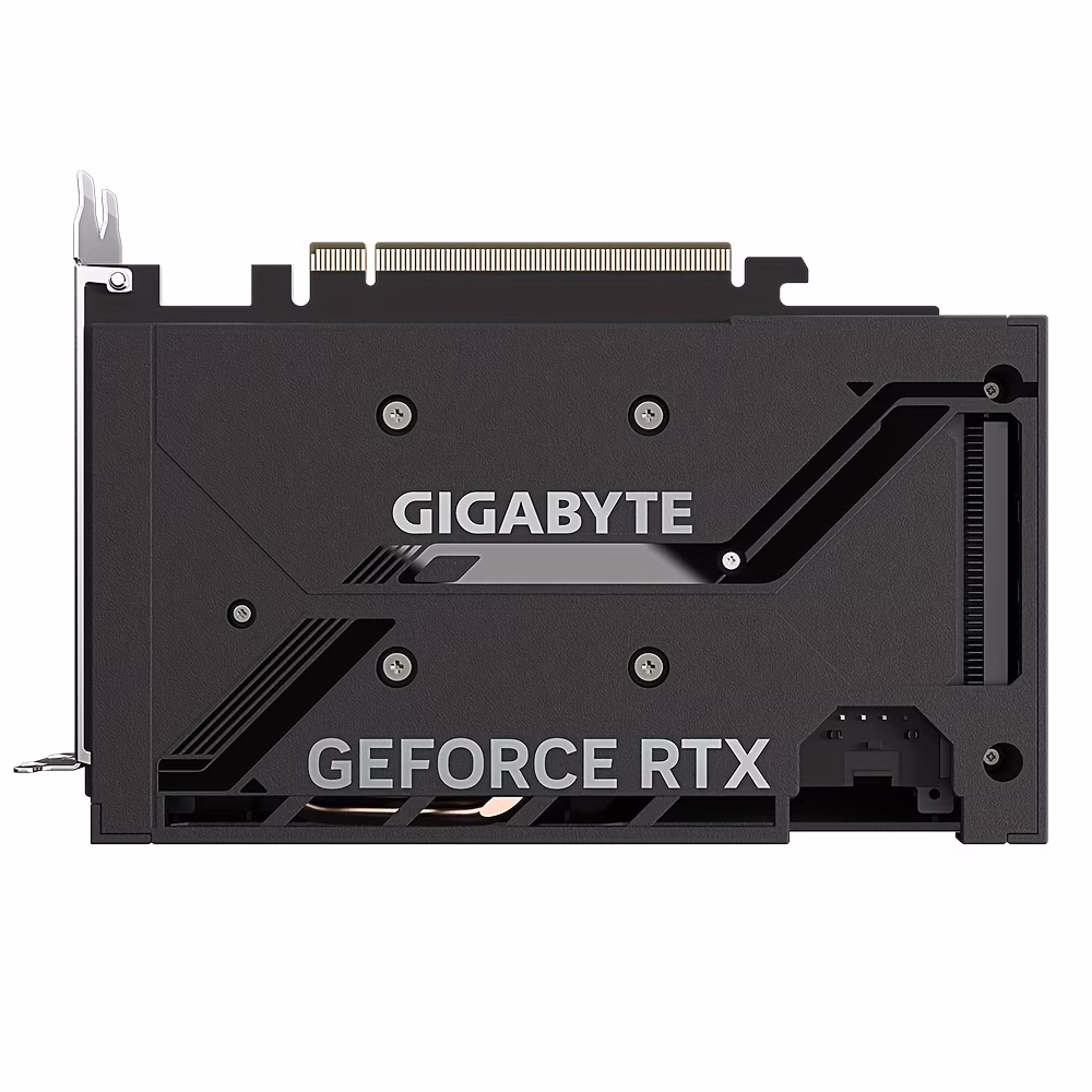 GIGABYTE RTX4060 WINDFORCE OC 8G - Overclocked NVIDIA GeForce Graphics Card, GDDR6, 17Gbps, PCI-E4.0, 128bit, Desktop GPU with DisplayPort & HDTV Outputs, Sleek Design with Dual Fan Cooling - Image 3