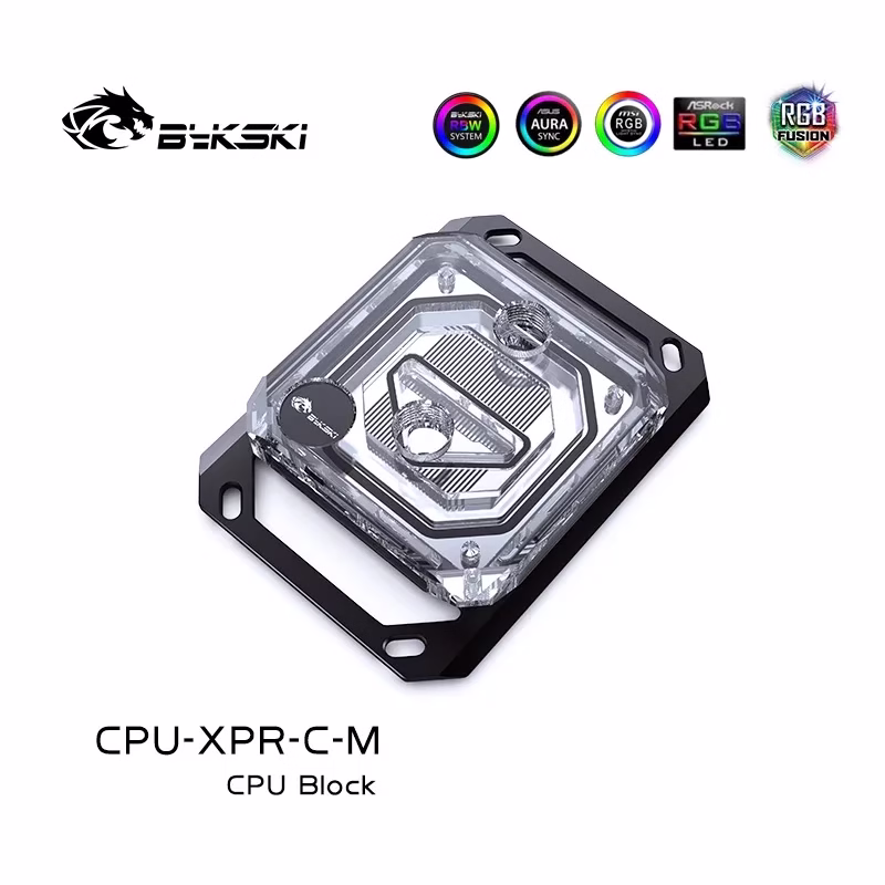 Bykski CPU Block Use for INTEL LGA115X 1200 1700 2011 /AMD Ryzen 3/5/7 X470 X570 Water Cooler Radiator CPU-XPR-C-M/CPU-XPR-C-I - Image 4