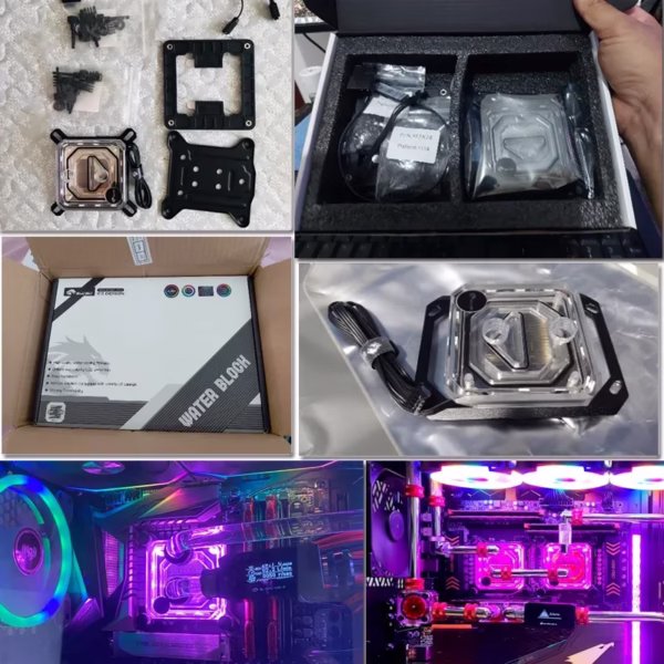 Bykski CPU Block Use for INTEL LGA115X 1200 1700 2011 /AMD Ryzen 3/5/7 X470 X570 Water Cooler Radiator CPU-XPR-C-M/CPU-XPR-C-I - Image 6
