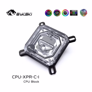 Bykski CPU Block Use for INTEL LGA115X 1200 1700 2011 /AMD Ryzen 3/5/7 X470 X570 Water Cooler Radiator CPU-XPR-C-M/CPU-XPR-C-I