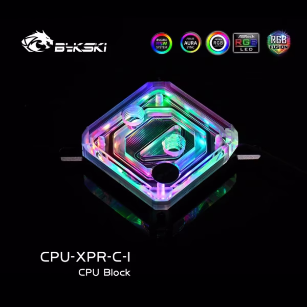 Bykski CPU Block Use for INTEL LGA115X 1200 1700 2011 /AMD Ryzen 3/5/7 X470 X570 Water Cooler Radiator CPU-XPR-C-M/CPU-XPR-C-I - Image 5