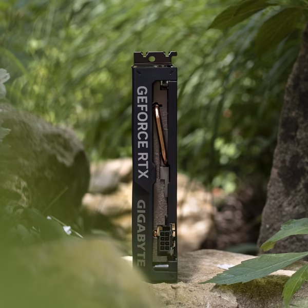 GIGABYTE RTX4060 WINDFORCE OC 8G - Overclocked NVIDIA GeForce Graphics Card, GDDR6, 17Gbps, PCI-E4.0, 128bit, Desktop GPU with DisplayPort & HDTV Outputs, Sleek Design with Dual Fan Cooling - Image 8