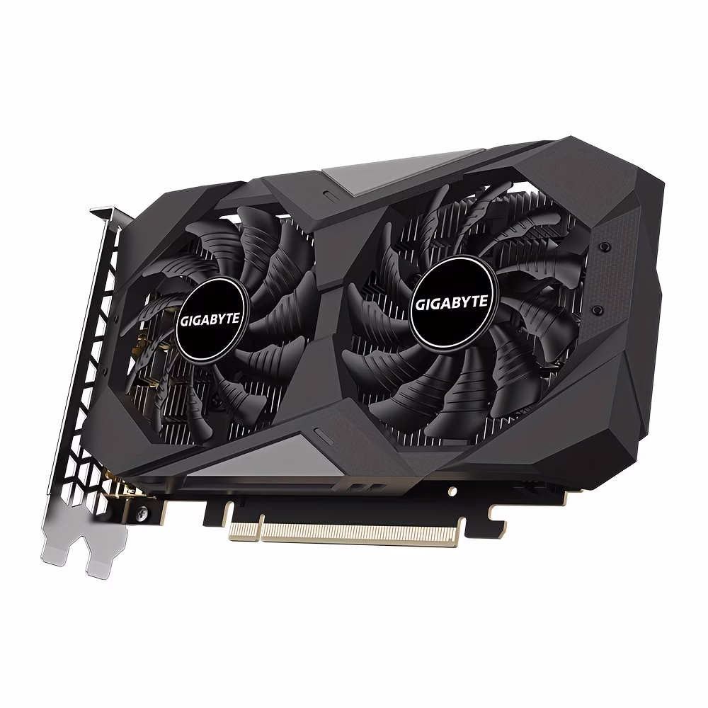Gigabyte RTX3050 WINDFORCE OC 6G - Overclocked GeForce, GDDR6, 14000 MHz, PCI-E 4.0, 96bit, Desktop NVIDIA Graphics Card - Image 2