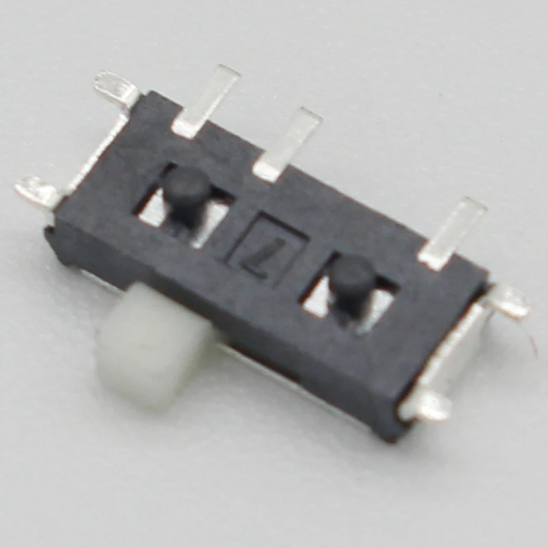 20PCS 7 Pin Mini Slide Switch On-OFF 2Position Micro Slide Toggle Switch 1P2T H=1.5MM Miniature Horizontal Slide Switch SMD - Image 2