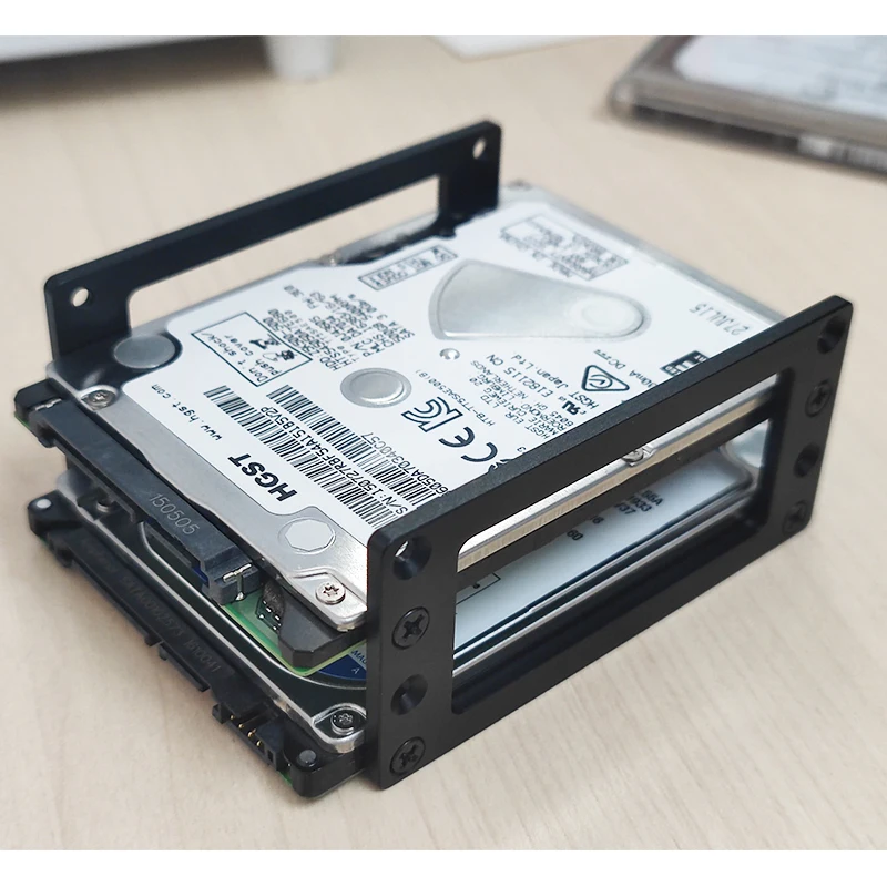 Aluminium Alloy 2.5 Inch SSD HDD Hard Disk Expansion Bracket - Image 4