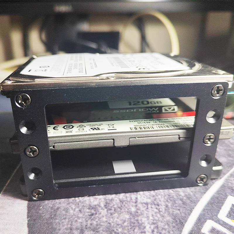 Aluminium Alloy 2.5 Inch SSD HDD Hard Disk Expansion Bracket - Image 5