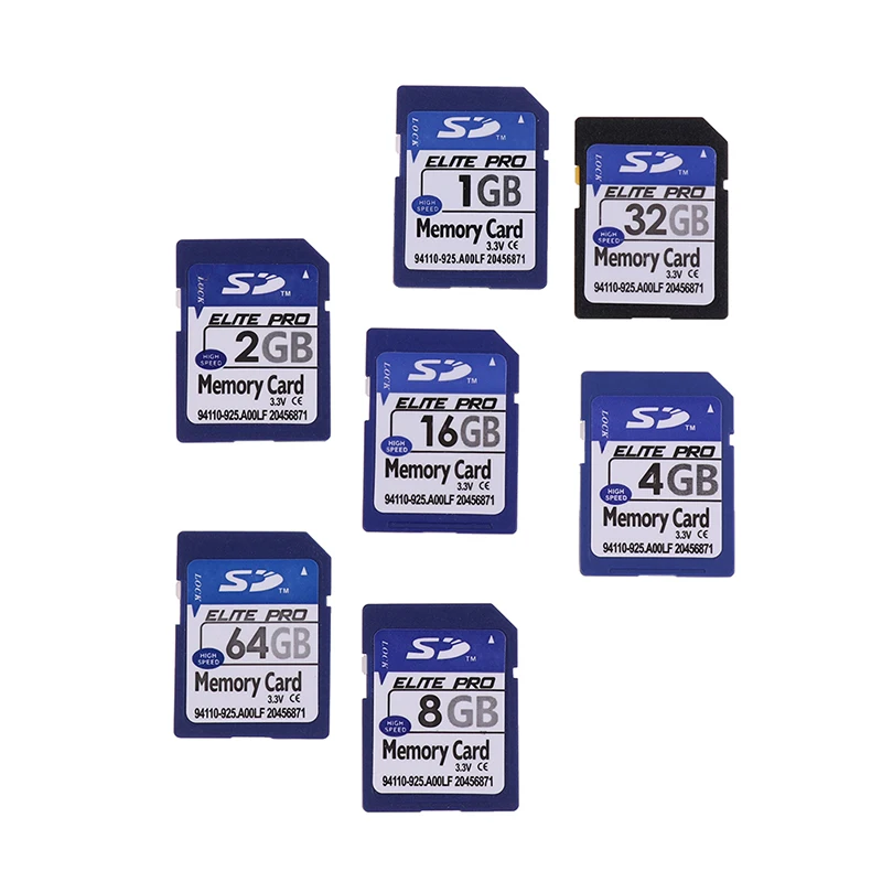 SD Card 1GB 2GB 4GB 8GB 16GB 32GB 64GB Secure Digital Flash Memory Card - Image 2