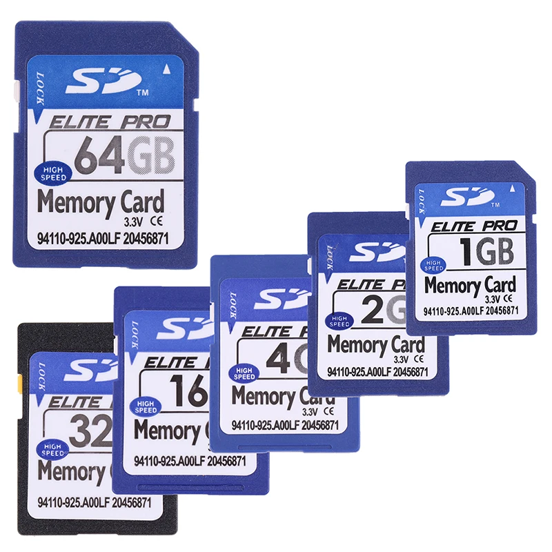 SD Card 1GB 2GB 4GB 8GB 16GB 32GB 64GB Secure Digital Flash Memory Card - Image 3