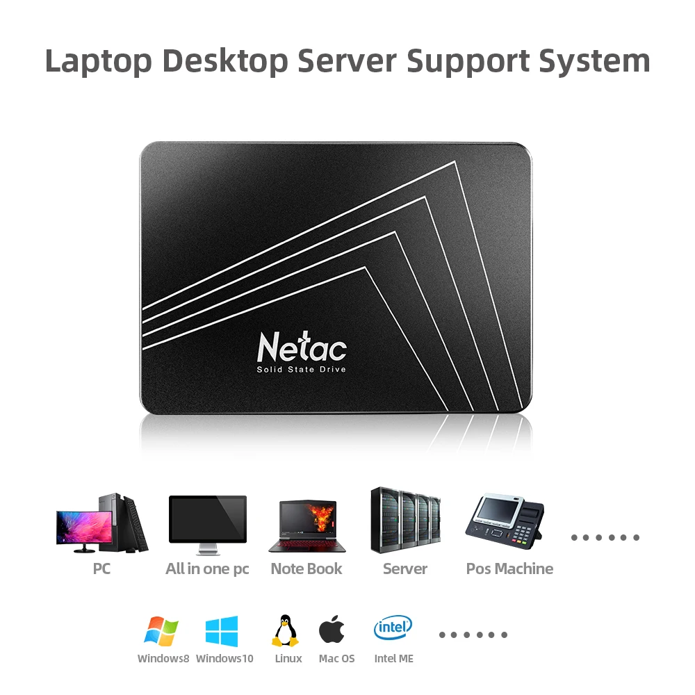 Netac SATA SSD 2TB 4TB 1tb 128gb SSD 480gb 512gb 256gb HD SSD Hard Drive Disk Hdd Internal Solid State Drive for laptop - Image 5