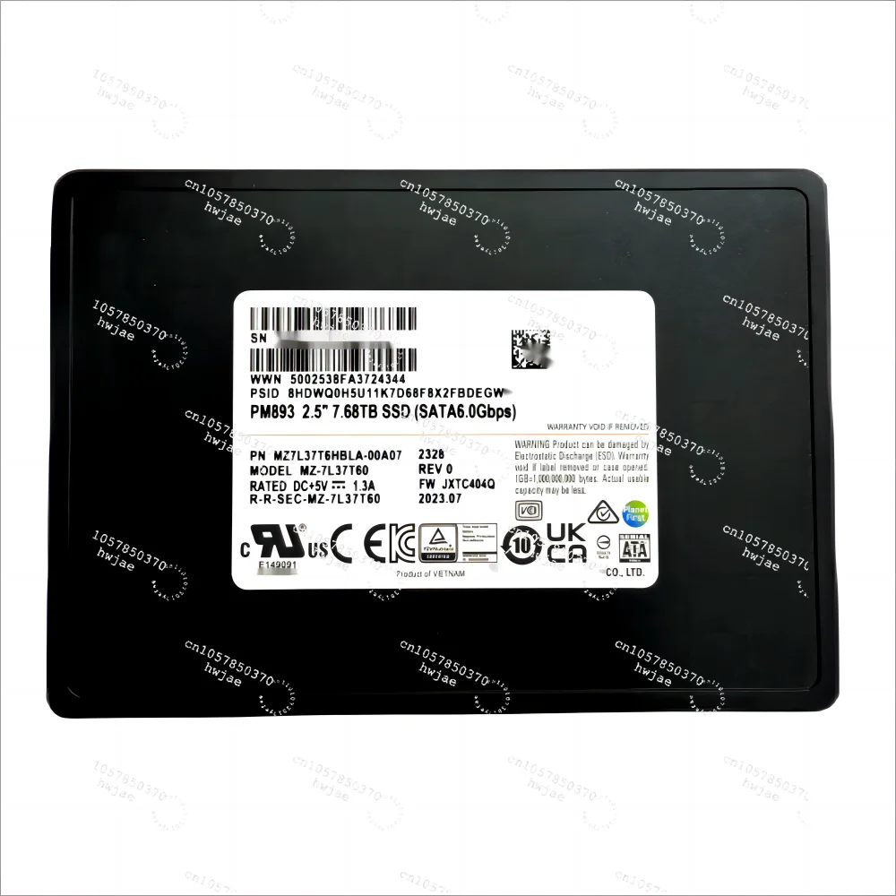 Original Brand New SSD PM1653 2.5 3.84T SAS MZILG3T8HCLS-00A07 Server Solid State Drive 3.84 Tb 2.5" Sas 24.0 Gbps Ssd - Image 5