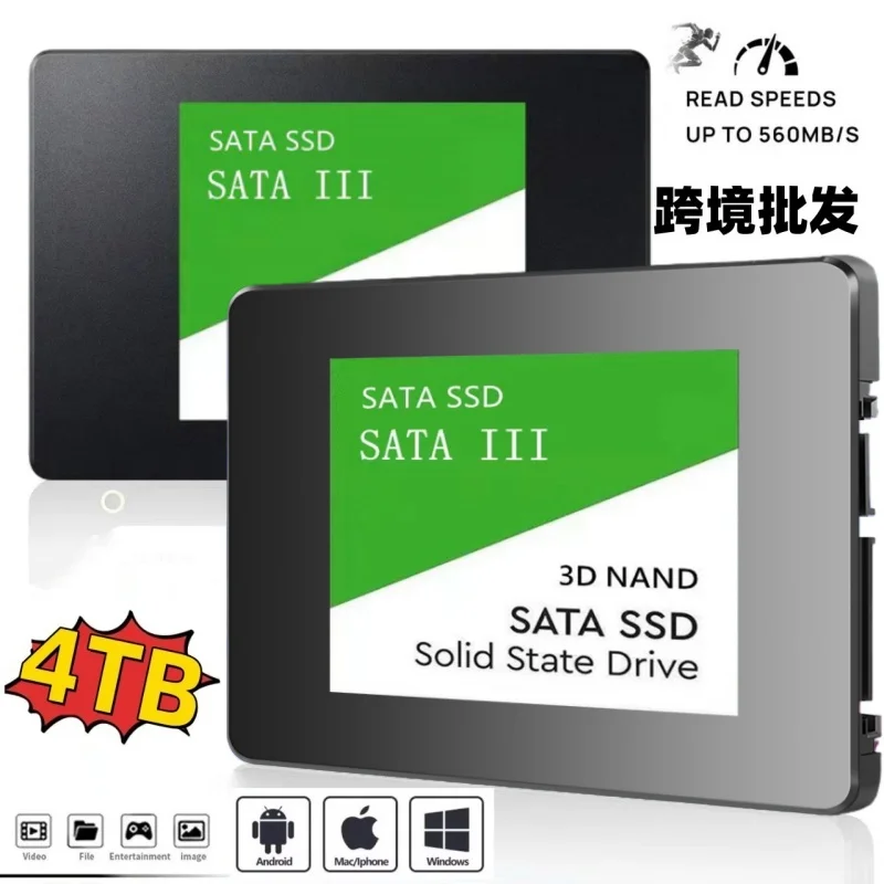 SSD Drive HDD 2.5 Hard Disk SSD 4TB 2TB 120GB 240GB 1TB 512GB 250GB HDD SATA Disk Internal Hard Drive for Laptop Computer