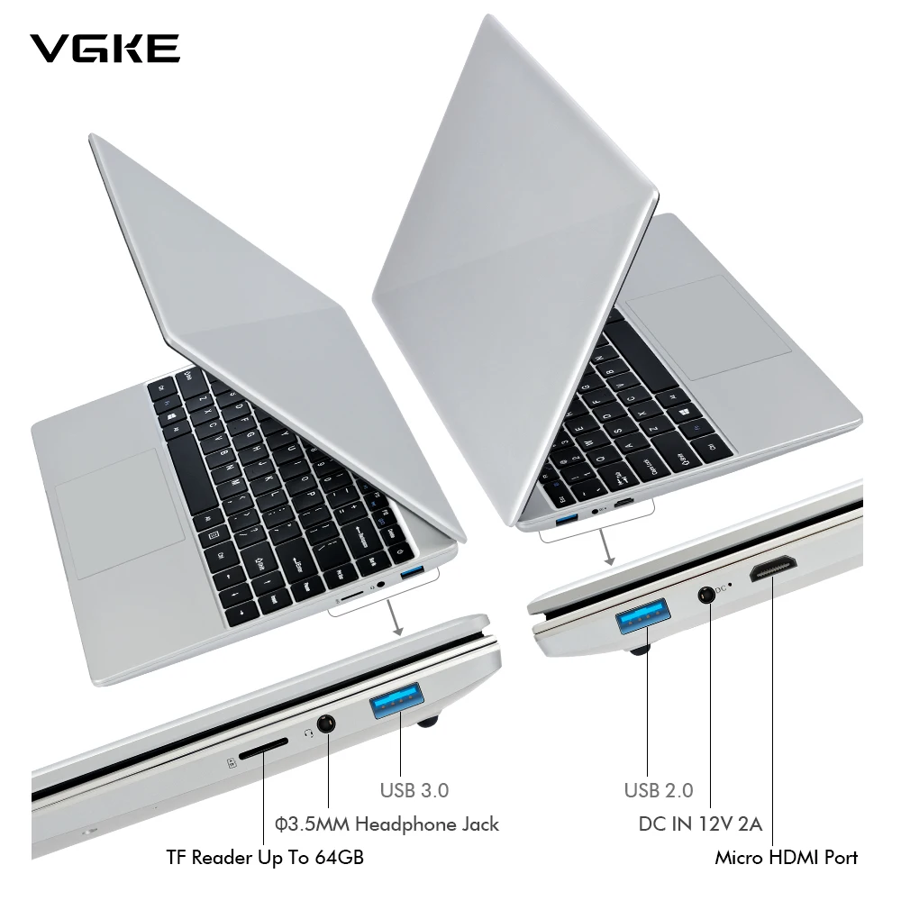 Hot Sale B14 Laptops SSD 6+128GB Portable Entertainment Laptop Brand New 14.1Inch Intel E3950 Laptop for Student Education - Image 5