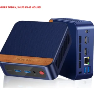 Intel N150 Mini PC 16GB RAM 512GB SSD WiFi 5 4K Dual HD-MI Windows 11 Pro Business Computer for Office Work, SKD/CKD OEM Support